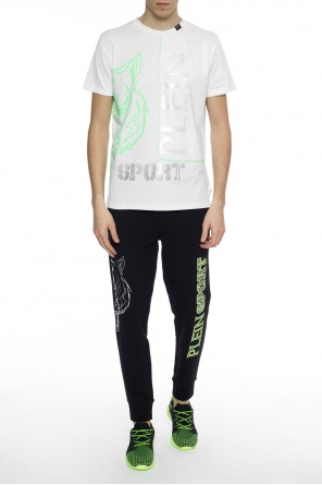 Mesh-trimmed t-shirt, zdjęcie 2 Mesh-trimmed t-shirt od Plein Sport